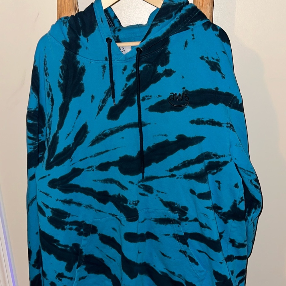 AWS Re: Invent Tiedye Hoodie